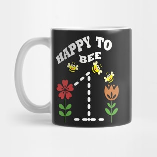 Birthday One Year Old Happy To Bee 1 Cute Bee Party Gift Mug